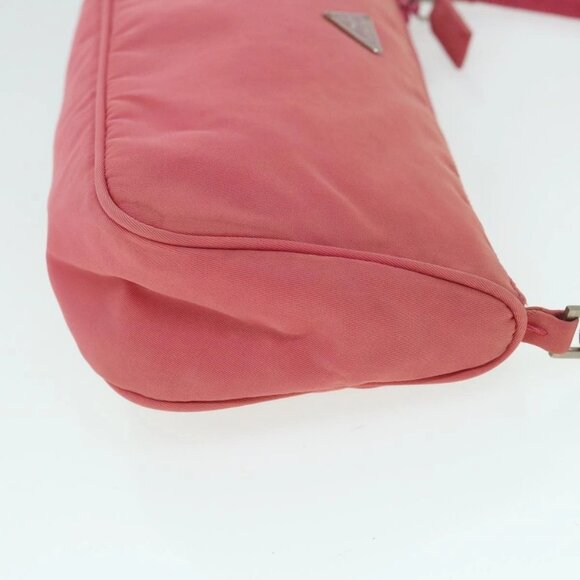 PRADA Accessory Pouch Nylon Pink Auth 54784 - Picture 3 of 15